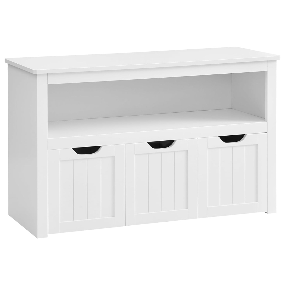VASAGLE toy storage shelf with wheels