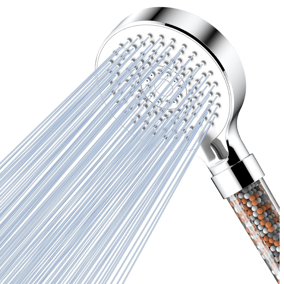 high pressure filter shower head no drilling