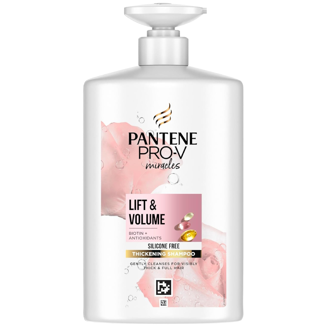Pantene Biotin Rose Water Shampoo 1L