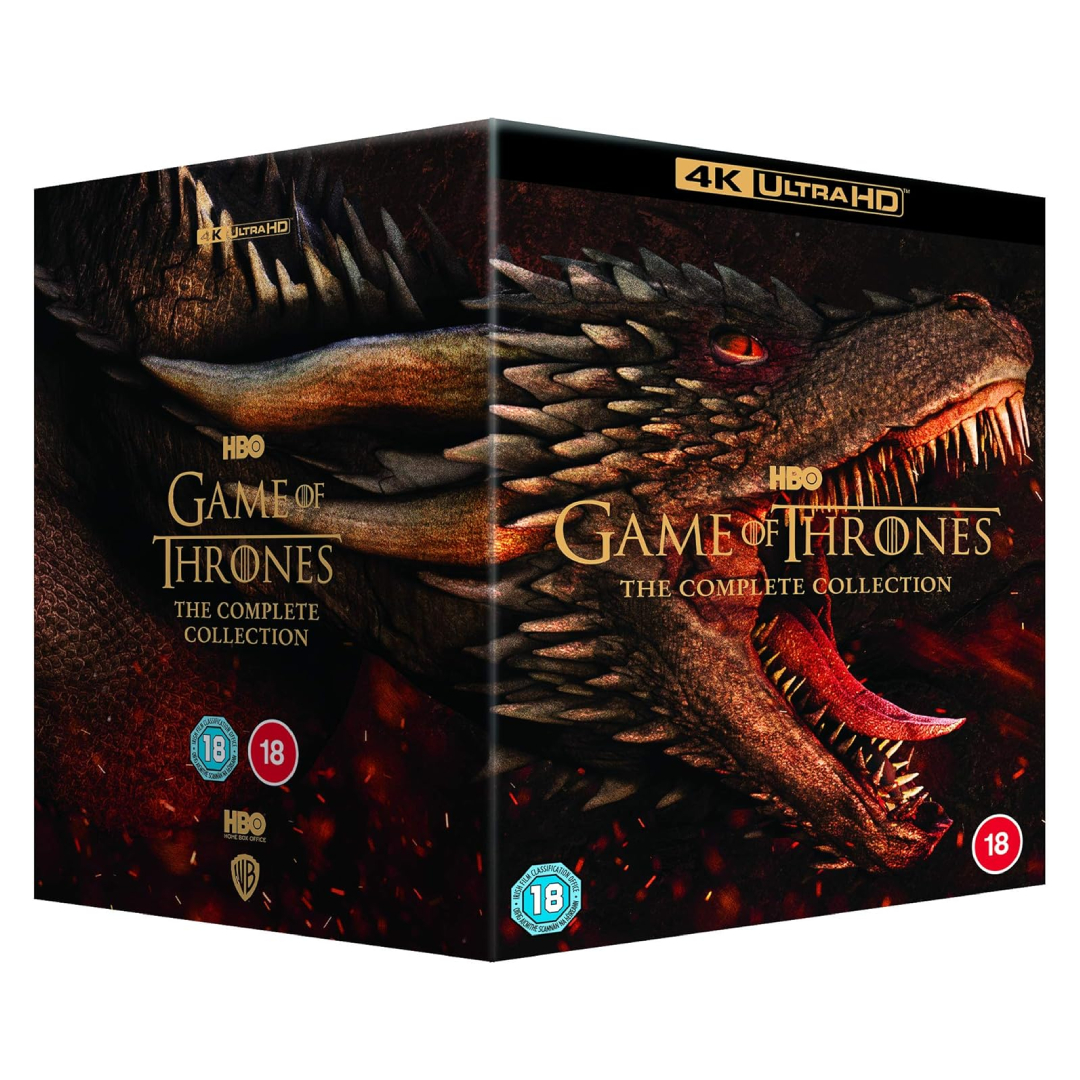 Game of Thrones complete Blu-ray 4K box set