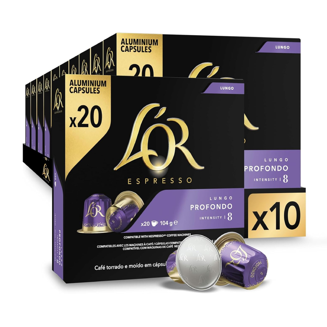L'OR espresso Profondo aluminium capsules