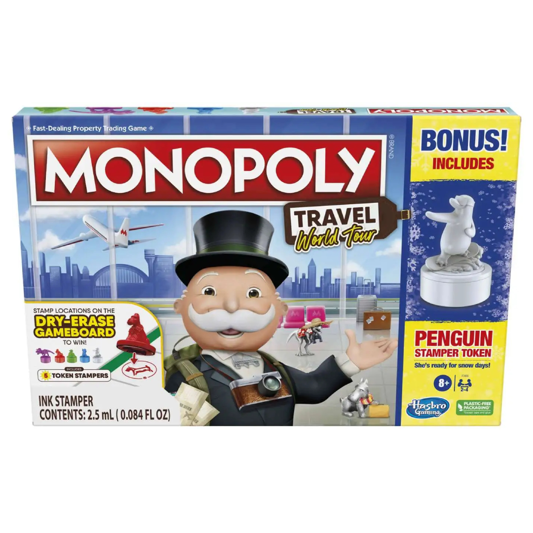 Monopoly Travel World Tour game