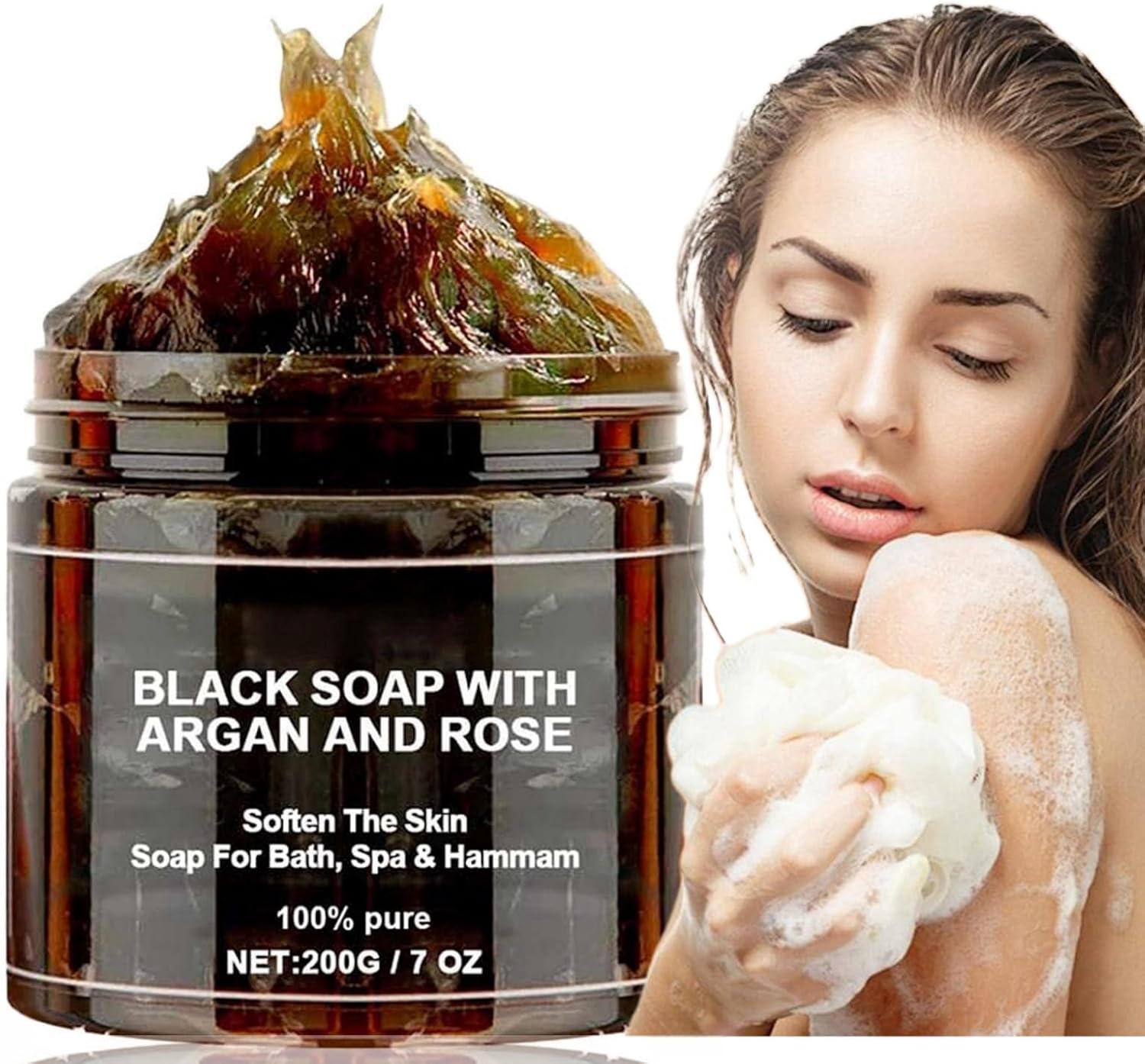 Zawina Morocco Black Beldi Soap