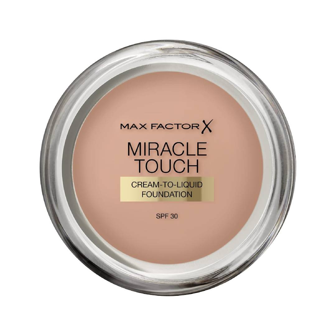 Max Factor Miracle Touch cream to liquid foundation