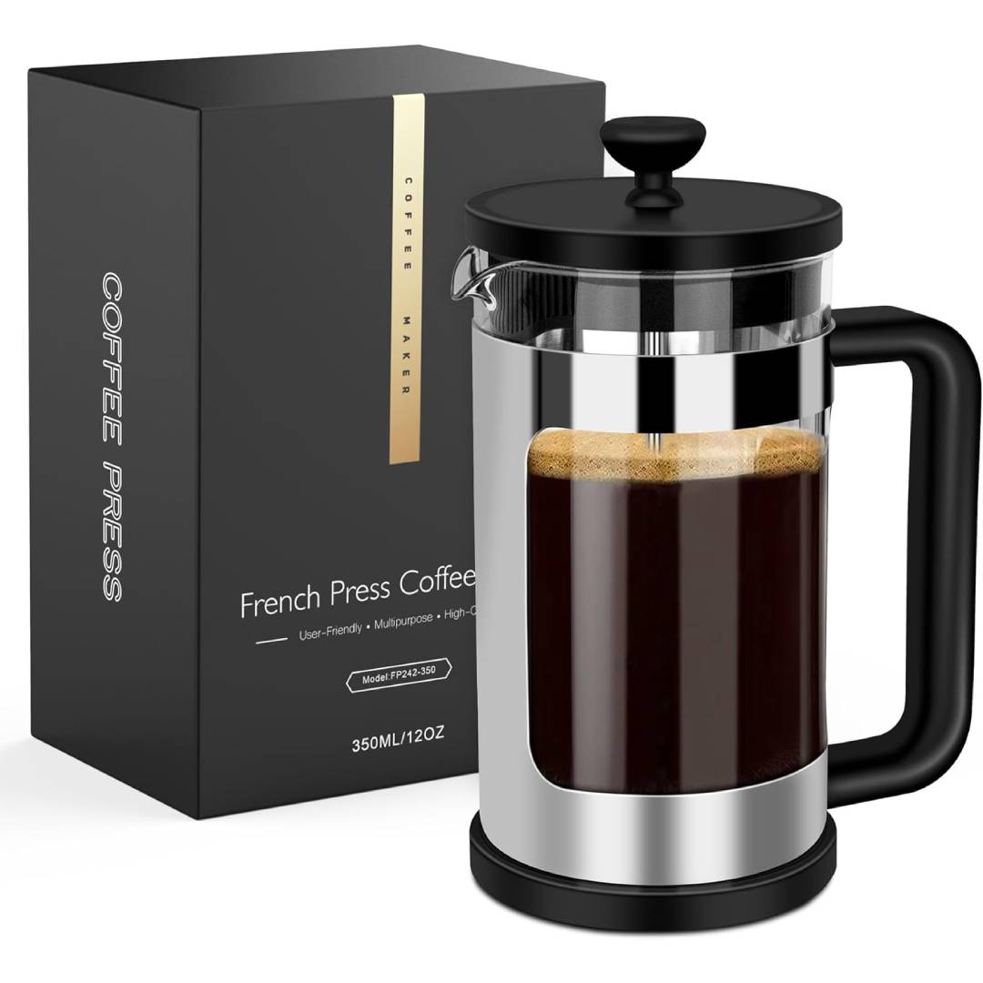 RAINBEAN 2 Cups Cafetiere Coffee Press