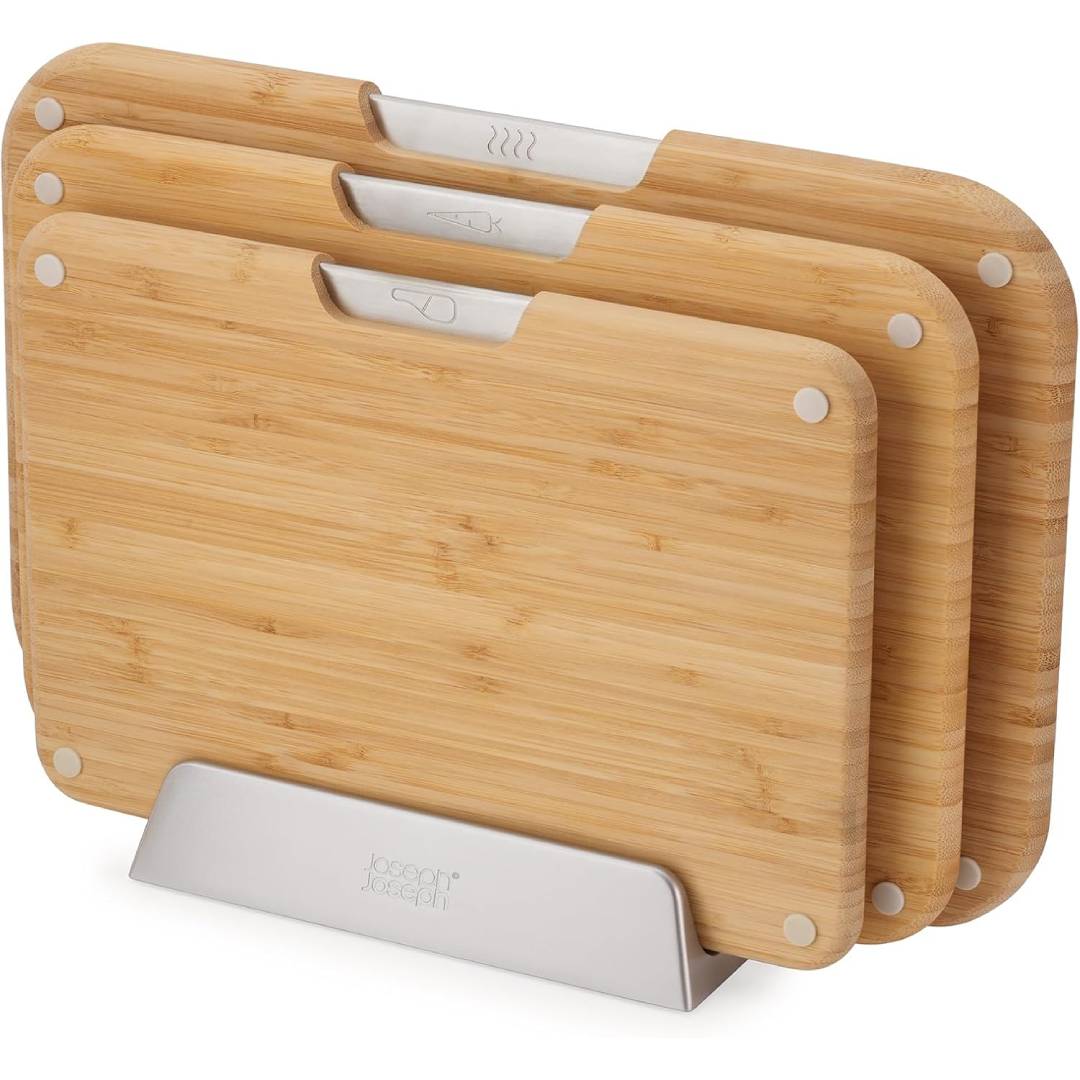 Joseph Joseph Nest Boards 3-Piece Bamboo Chopping Board Set