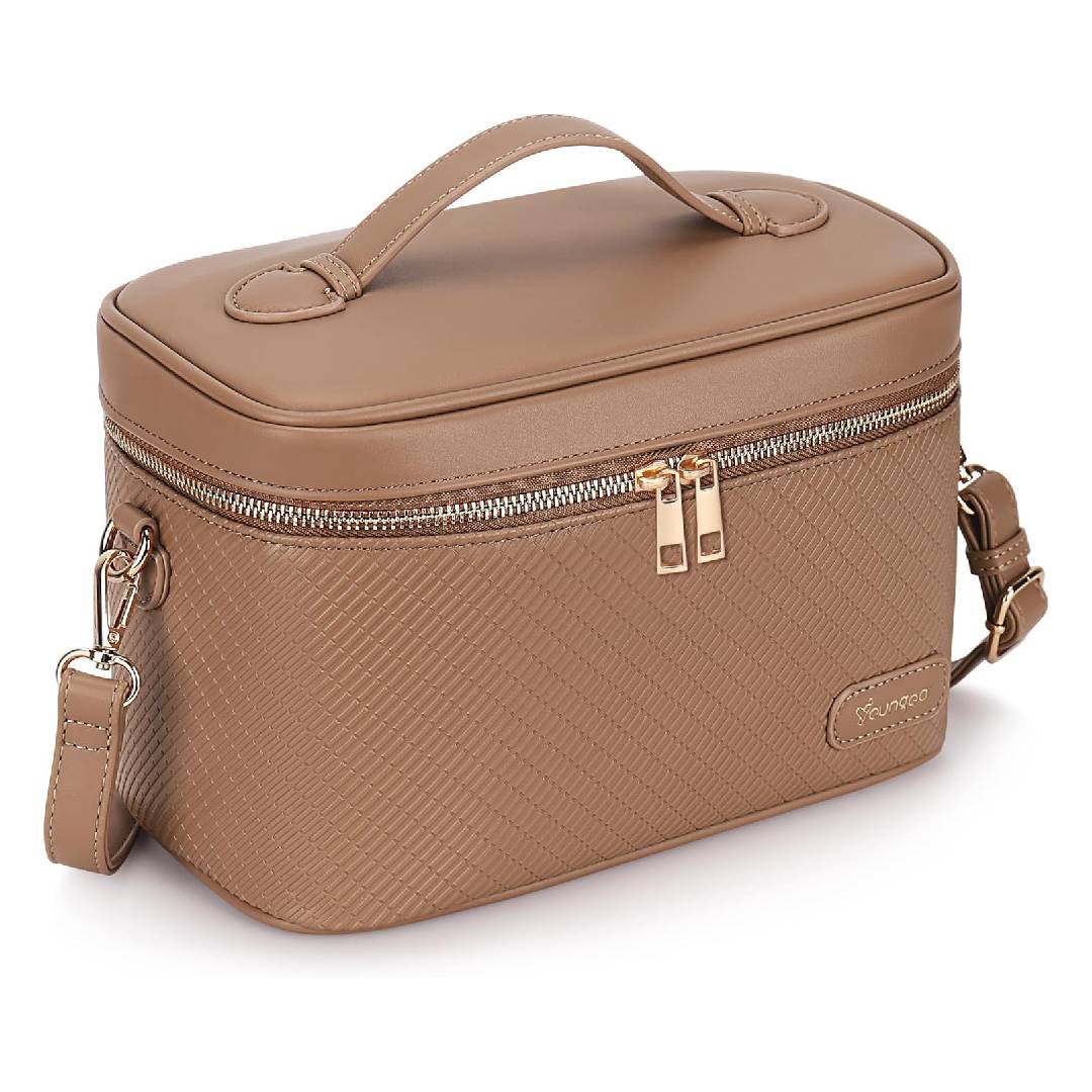 Youngoa Makeup Bag Travel Cosmetic Bags for Women