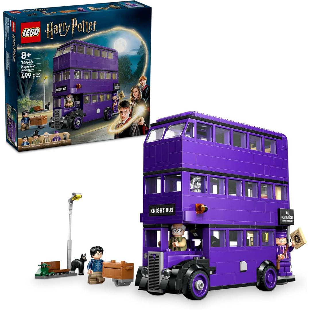 LEGO Harry Potter Knight Bus Adventure with 5 Collectible Minifigures incl. Ernie Prang & Stan Shunpike