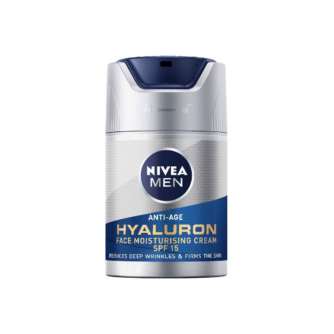 NIVEA MEN Anti-Age Hyaluron SPF15 Moisturising Cream (50ml)