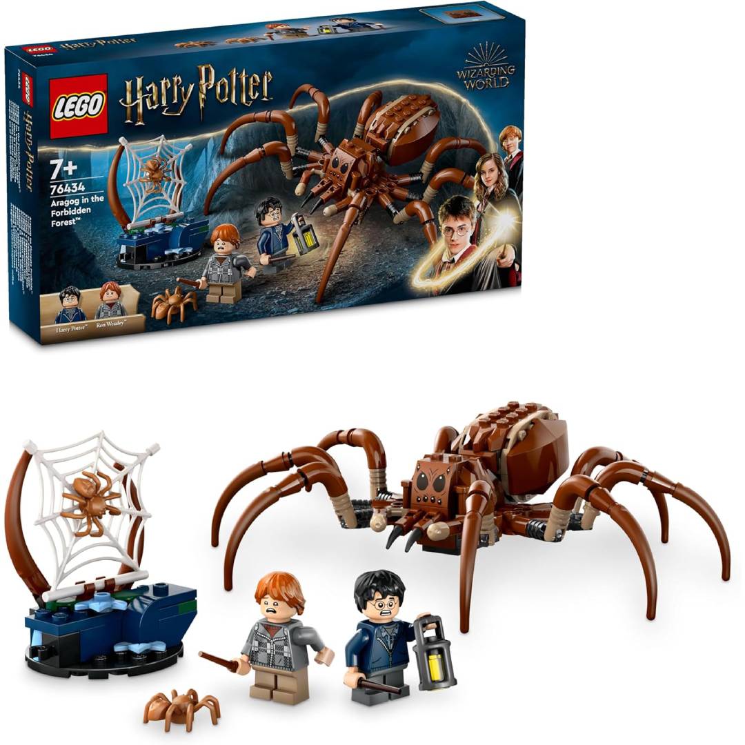 LEGO Harry Potter Aragog in the Forbidden Forest Building Toy with Spider Figure