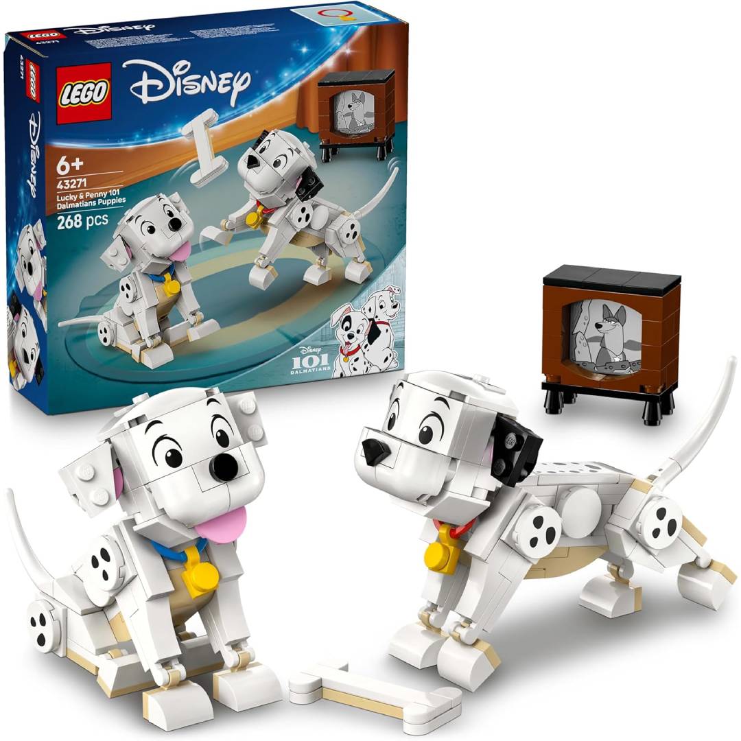 LEGO • Lucky & Penny 101 Dalmatians Puppies (43271)