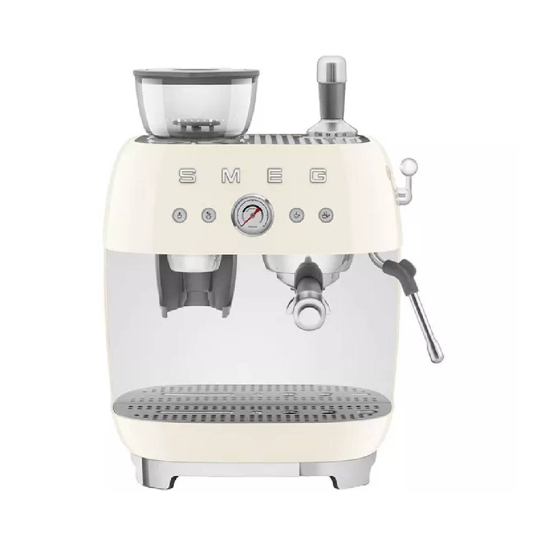 SMEG EGF03CRUK Bean to Cup Coffee Machine - Cream