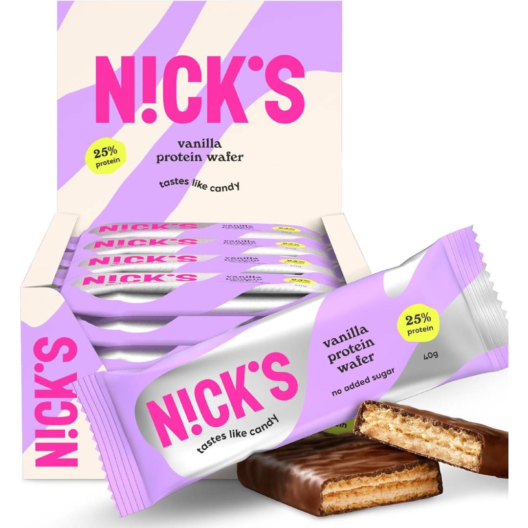 NICKS Protein Wafer Bars Vanilla