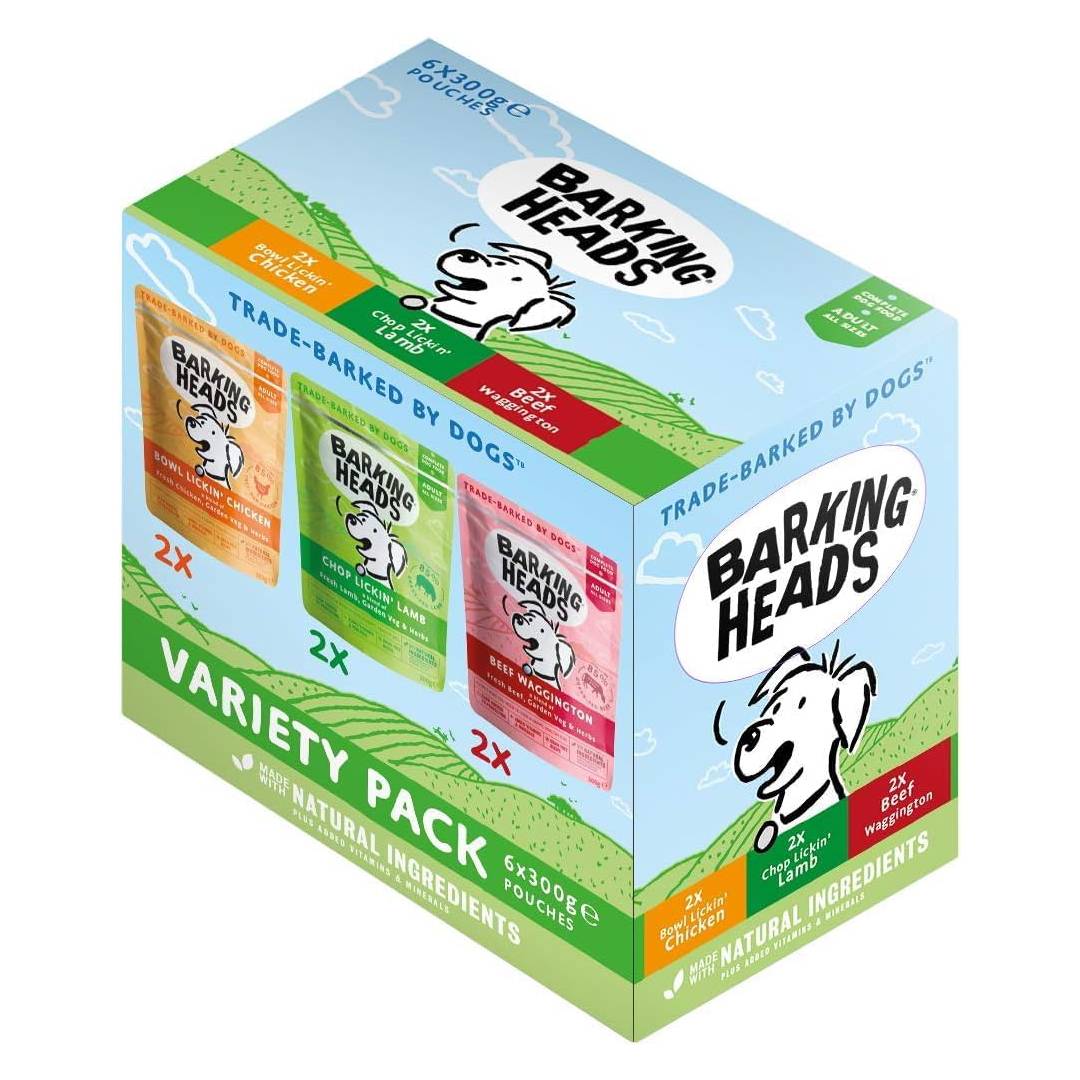 Barking Heads Fat Dog Slim Mixed Assortment