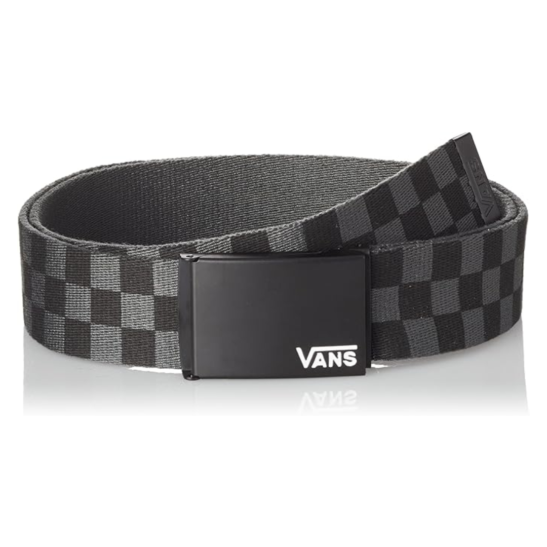 vans web belt with bottle opener