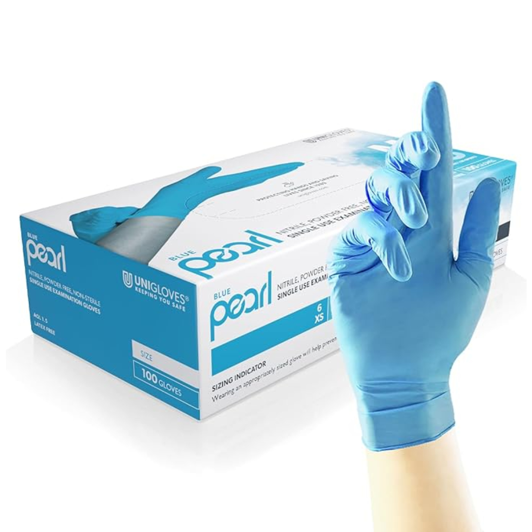 Unigloves nitrile disposable gloves
