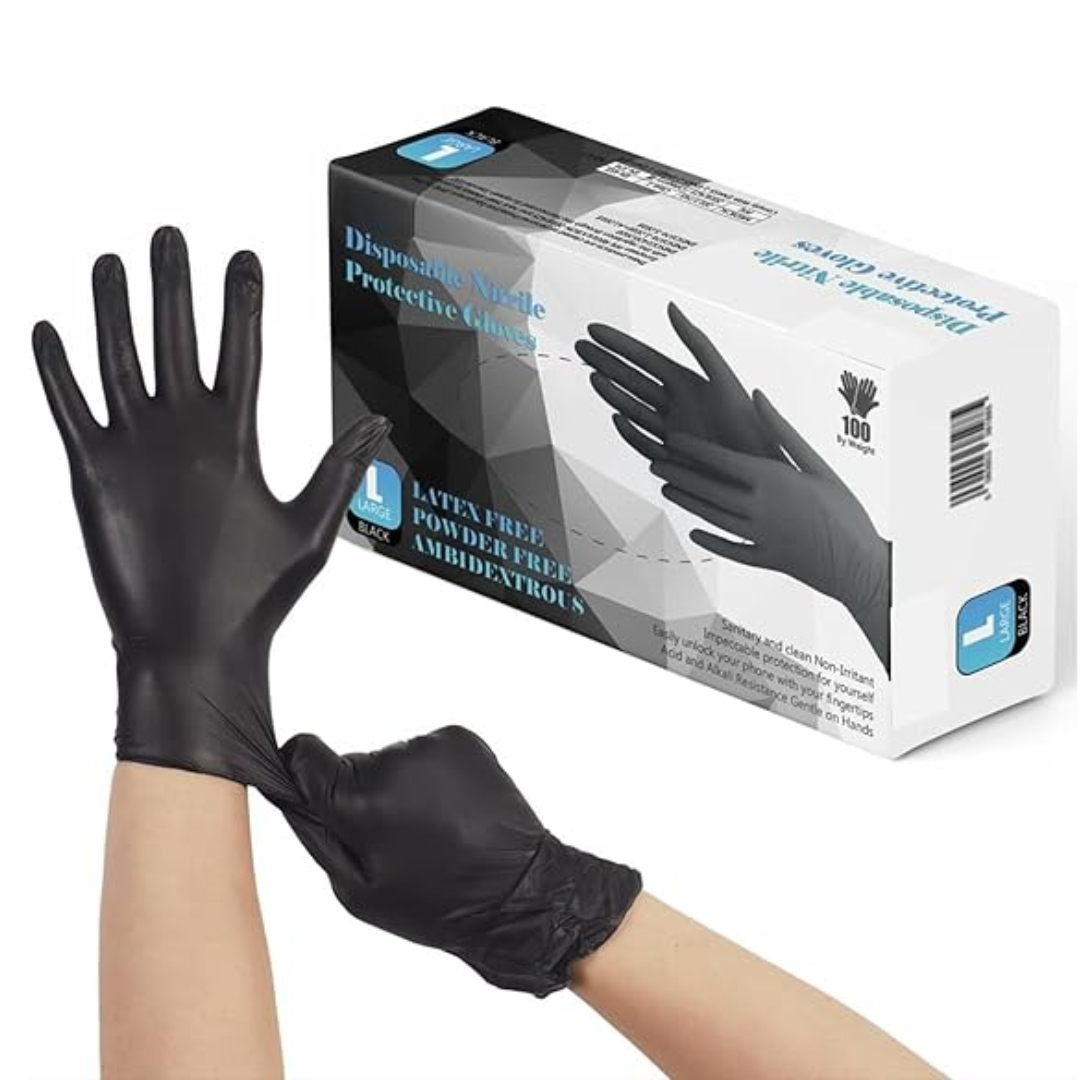 nitrile disposable gloves strong