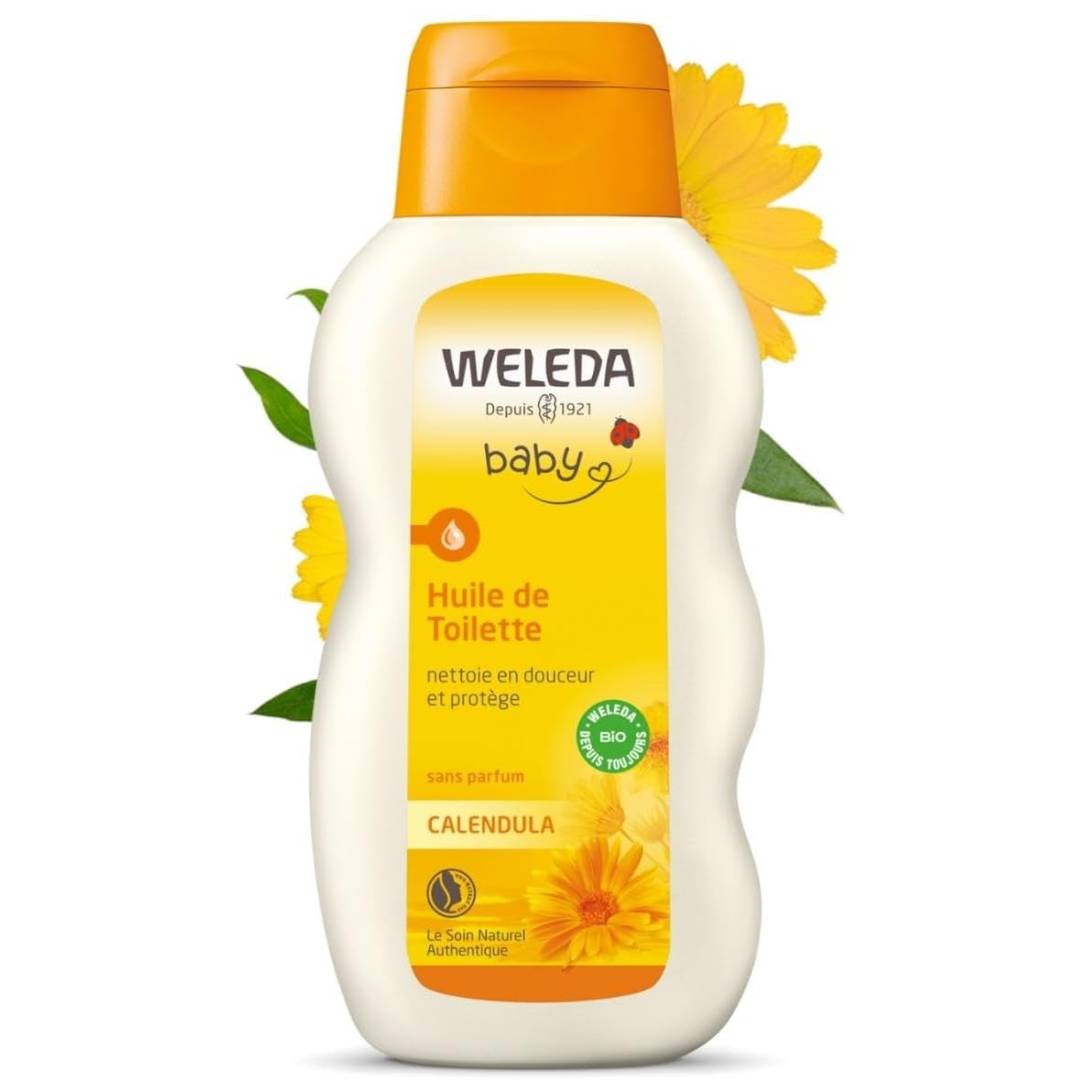 weleda calendula baby oil natural