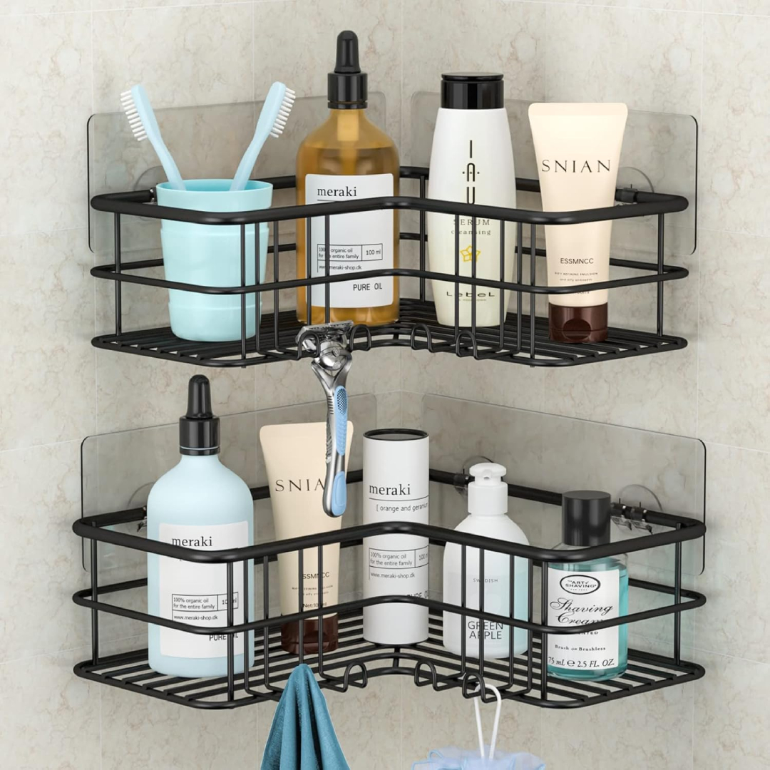 shower caddy without drilling