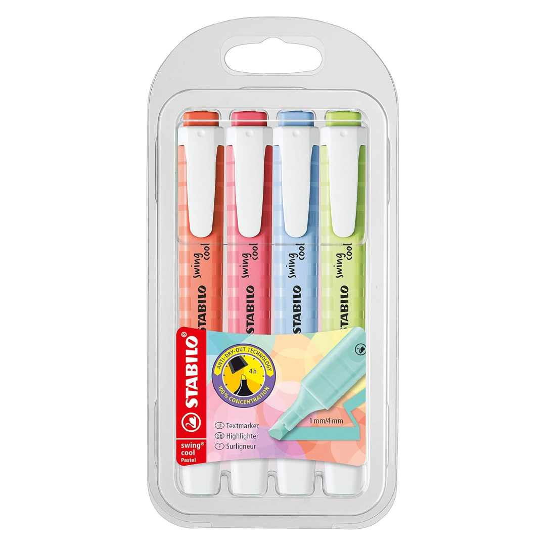 STABILO Swing Cool Pastel Highlighters