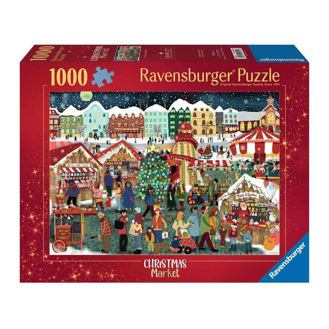 Ravensburger Christmas Market Puzzle 1000 pieces