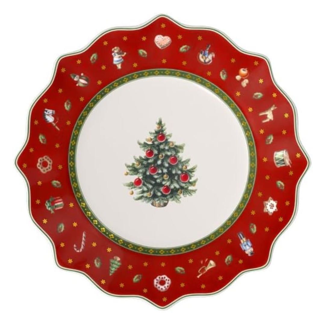 Villeroy and Boch Christmas breakfast plate