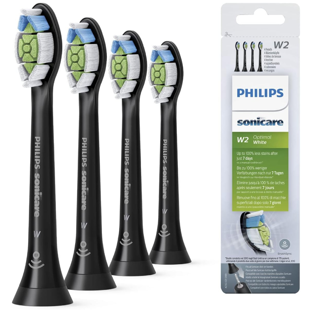 Philips Sonicare W2 optimal white replacement heads 4 Pack