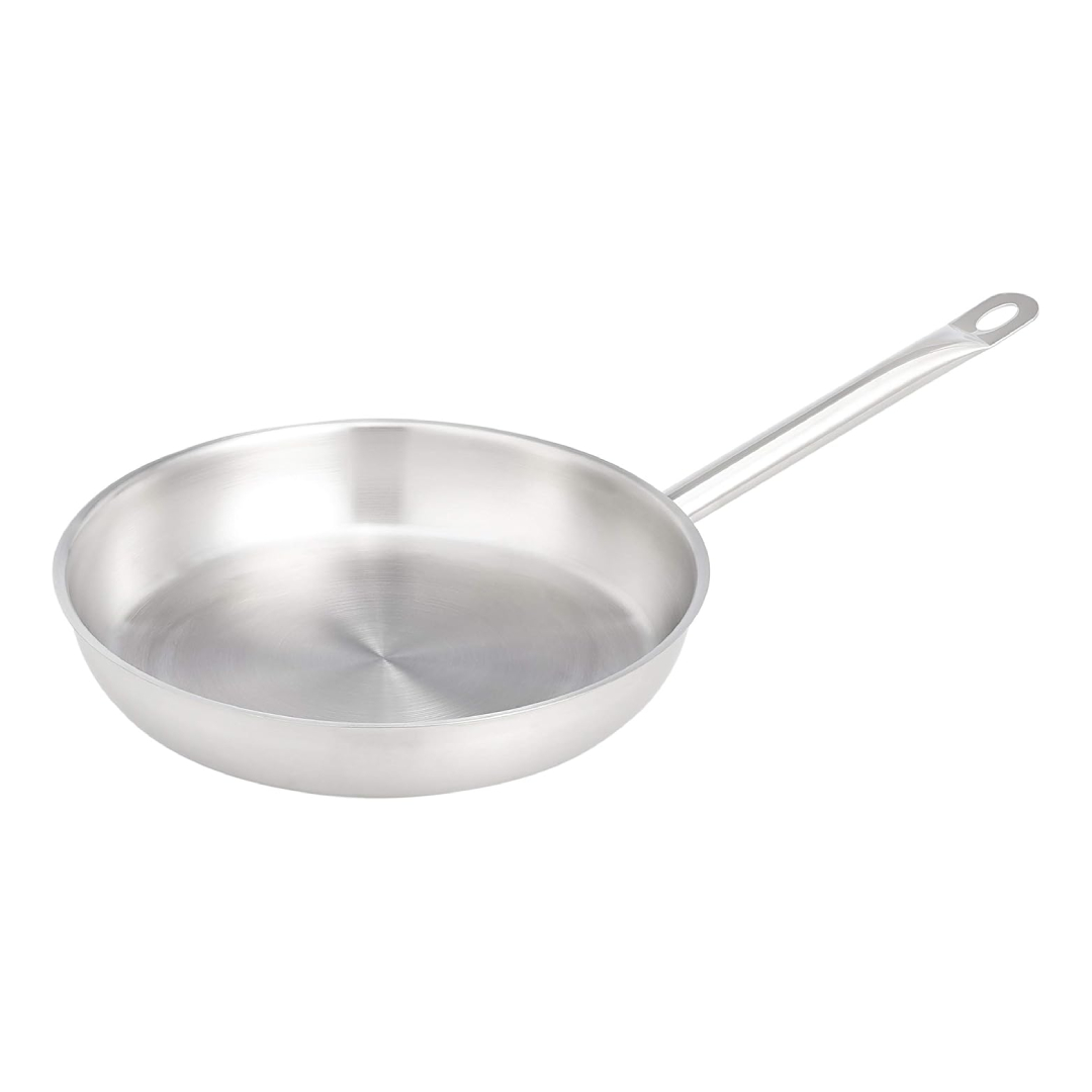 stainless steel frying pan Amazon Basics