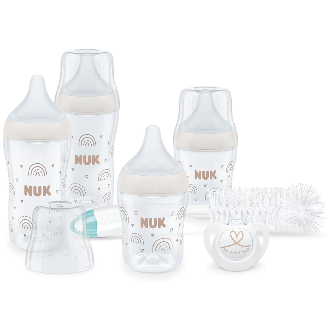 NUK Perfect Match anti colic baby bottle set