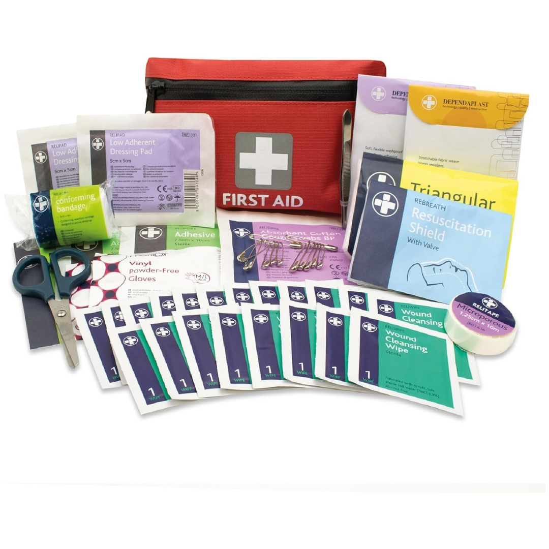 Lewis Plast compact 92 piece first aid kit