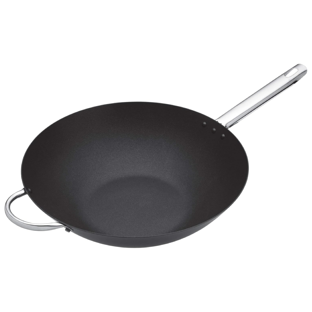 MasterClass carbon steel wok for high heat cooking