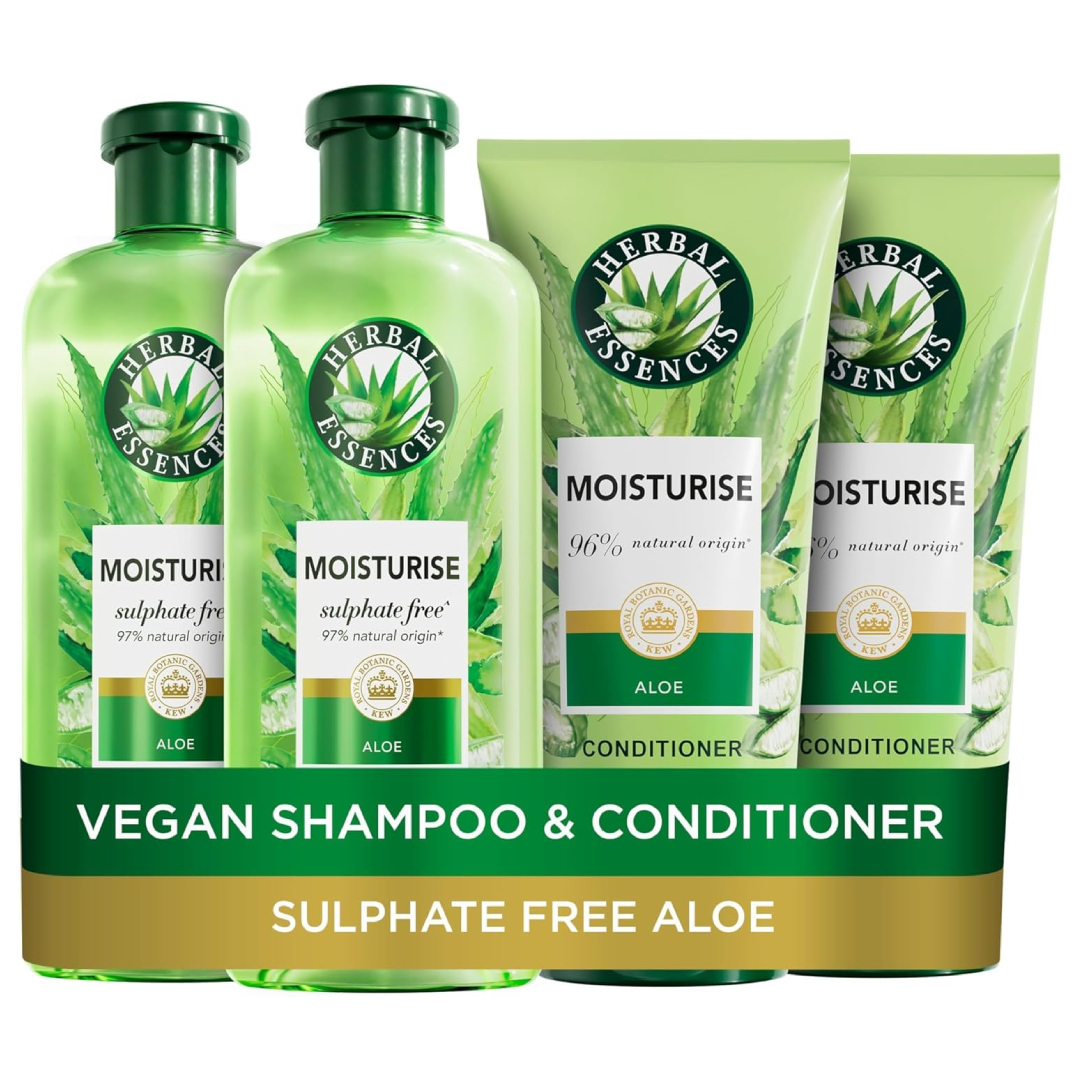 Herbal Essences sulphate free shampoo and conditioner
