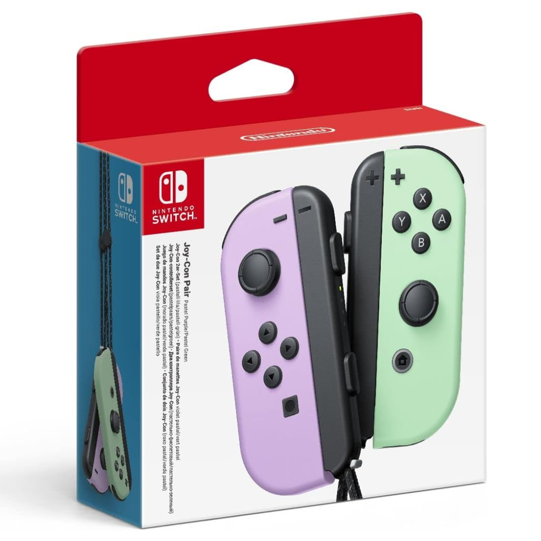 pastel switch joy con controllers