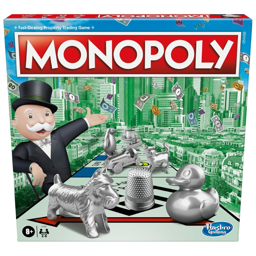 Monopoly classic family strategy board game