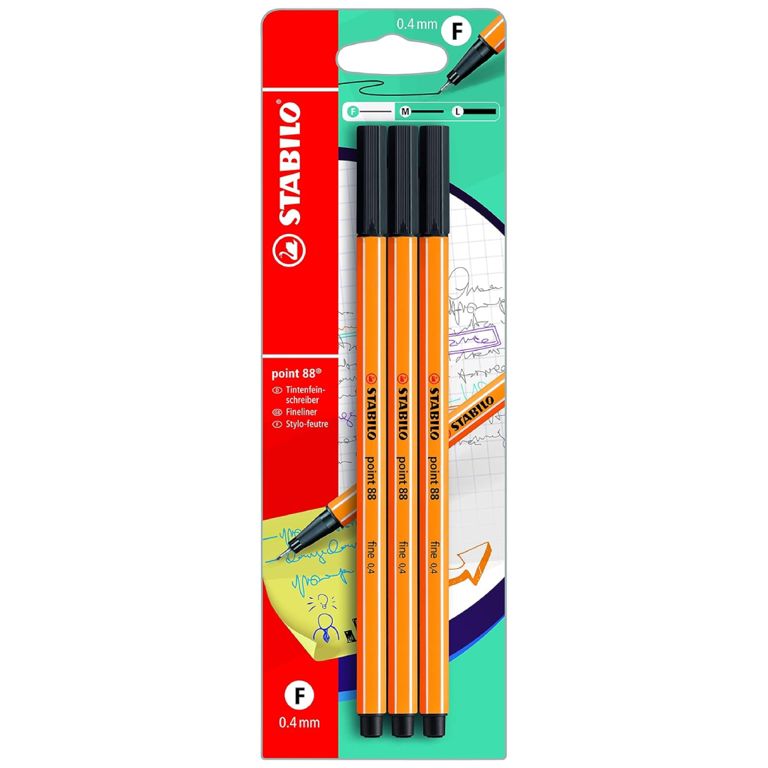 STABILO Point 88 fineliner black