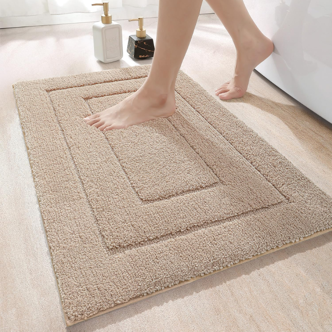 DEXI non slip bath mat machine washable