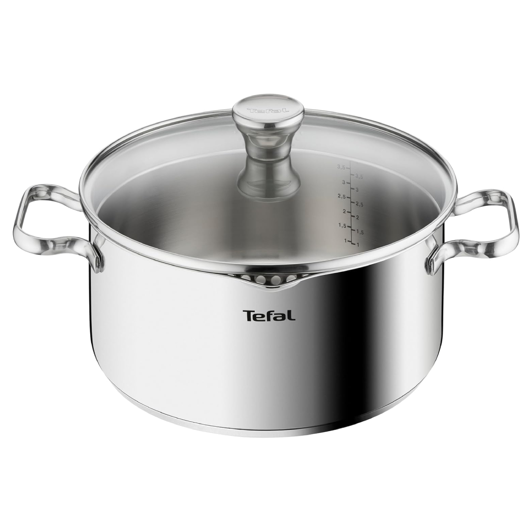 Tefal Duetto stainless steel cooking pot