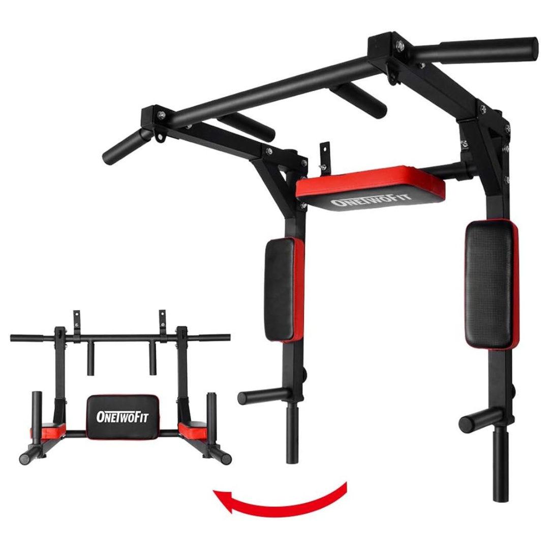 wall mounted pull up bar home gym