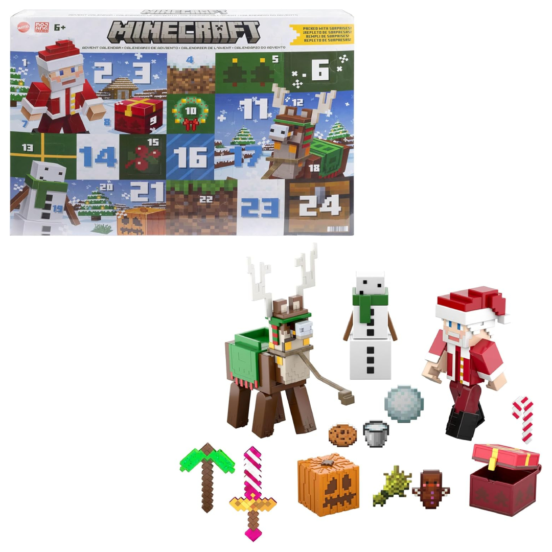 Minecraft advent calendar Mattel