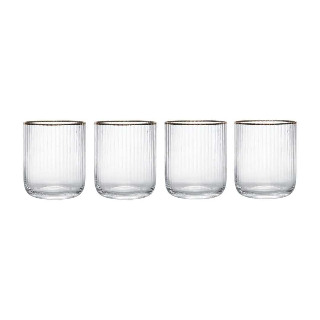 Mikasa Sorrento crystal tumbler set