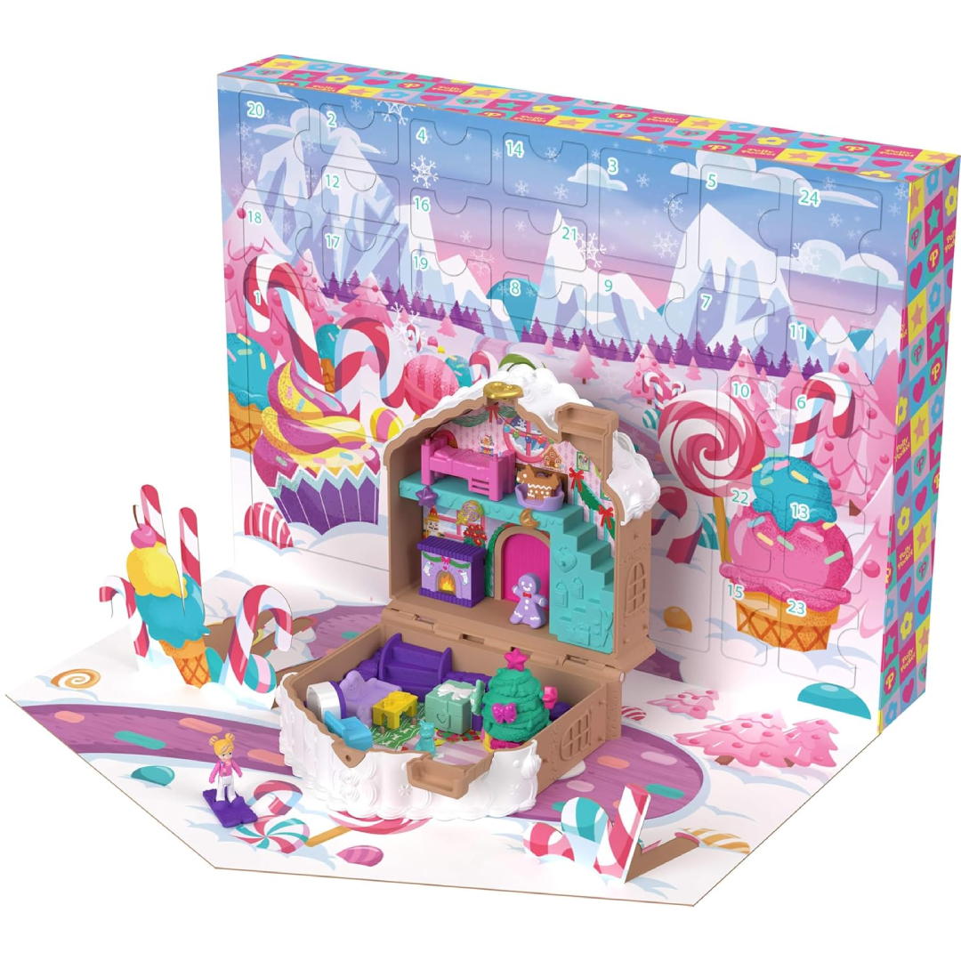 Polly Pocket Advent Calendar Gingerbread House