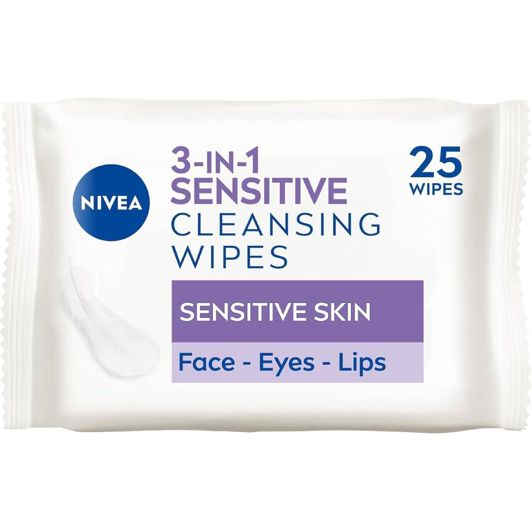 NIVEA 3in1 Sensitive Cleansing Wipes
