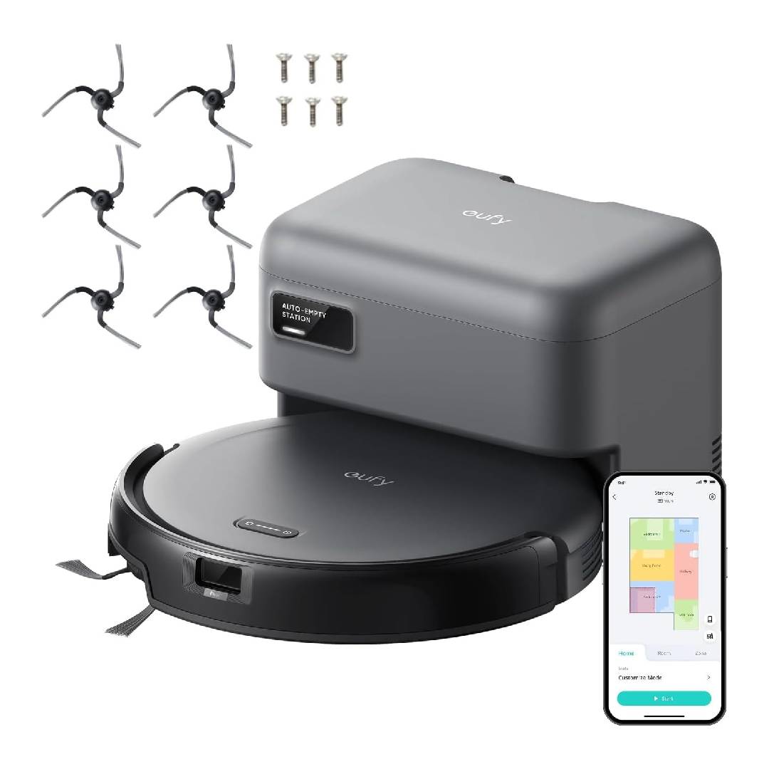 eufy Robot Vacuum C10 with Self Empty Station