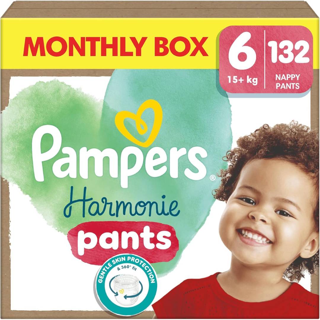Pampers Harmonie Pants Size 6, 15kg+