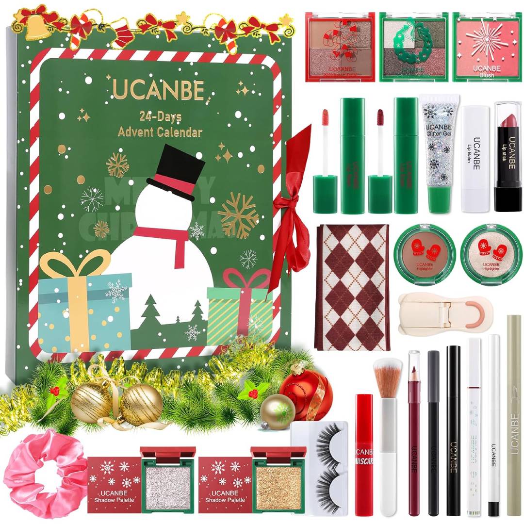 UCANBE Makeup Advent Calendar 2025 for Women Teens Girls