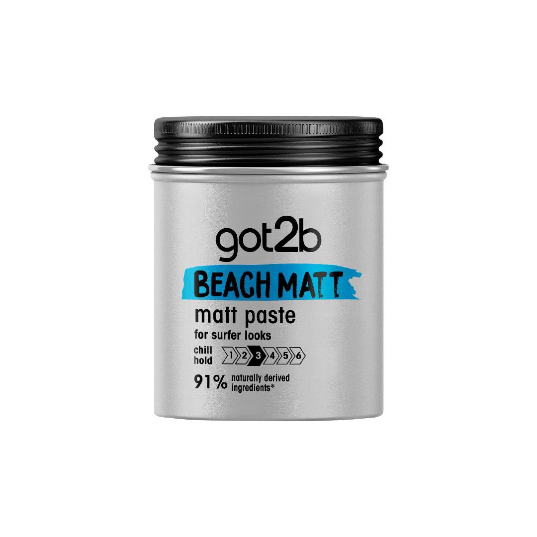 Got2B Schwarzkopf got2b Beach Matt Surfer Look Matt Paste, 100ml