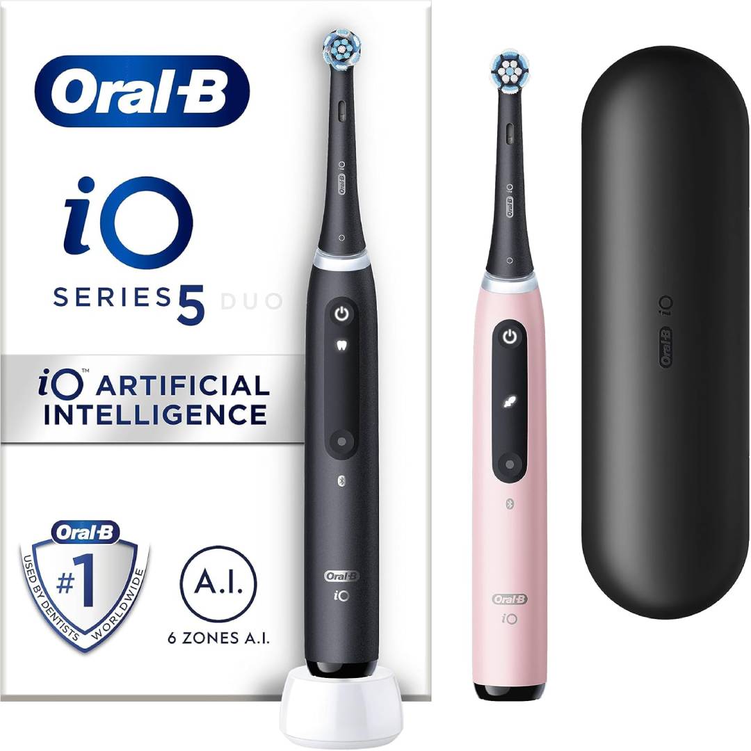 Oral-B iO5 2x Electric Toothbrushes For Adults