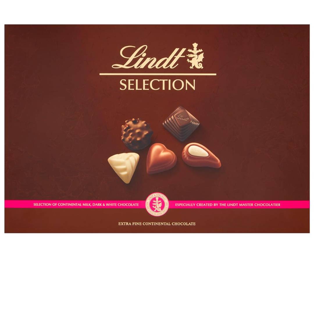 Lindt Selection Extra Fine Continental Chocolate Box Extra Large