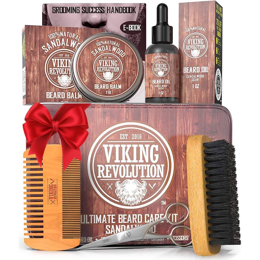 Viking Revolution Ultimate Grooming Kit for Men