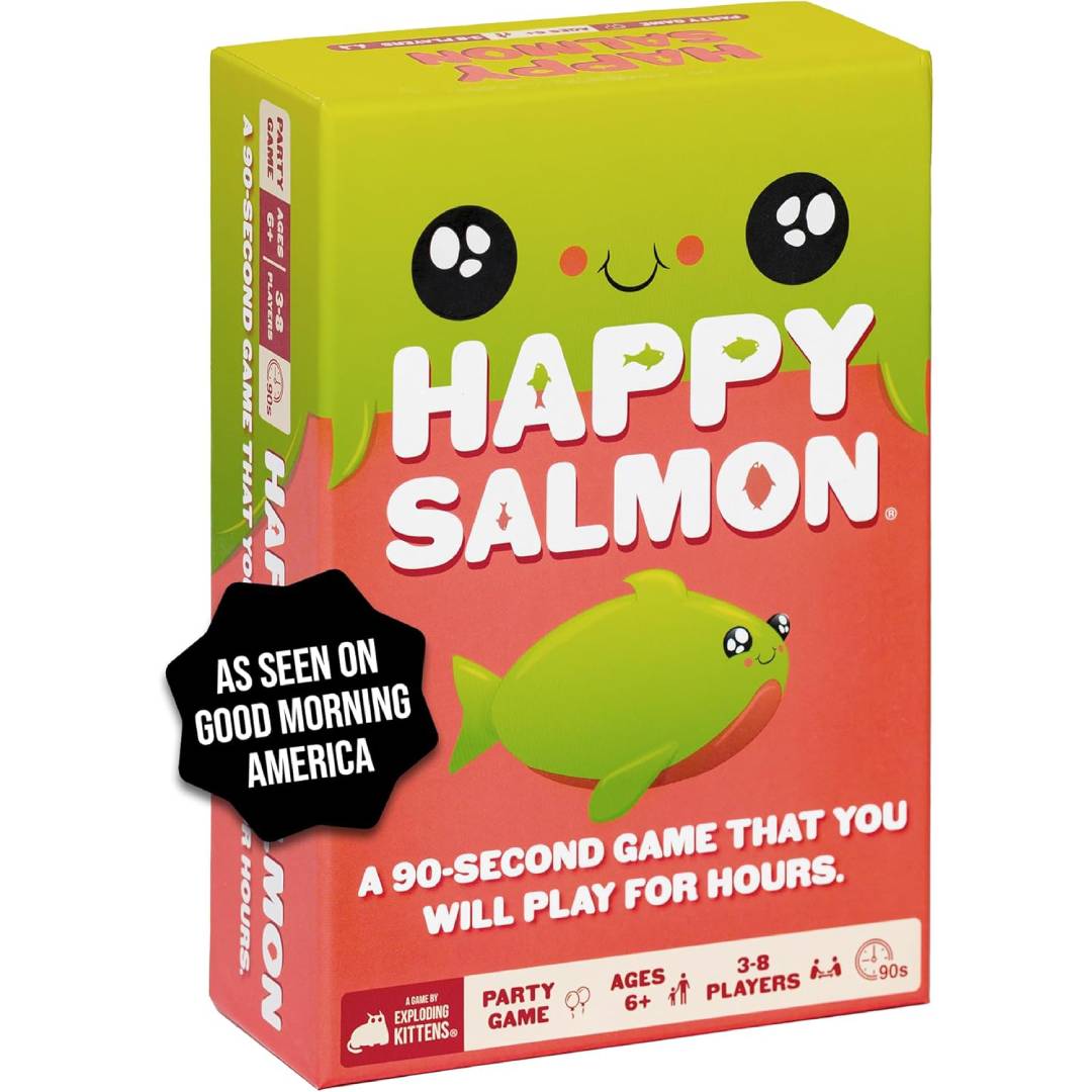 Happy Salmon • Fast-Paced Card Game